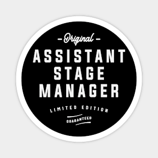 Original Assistant Stage Manager Magnet